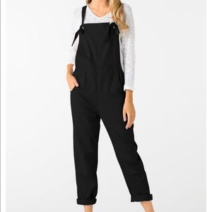 Yoins Square Neck Sleeveless Overalls